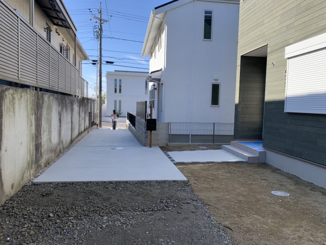 名東区　ヤマト住建　新築外構