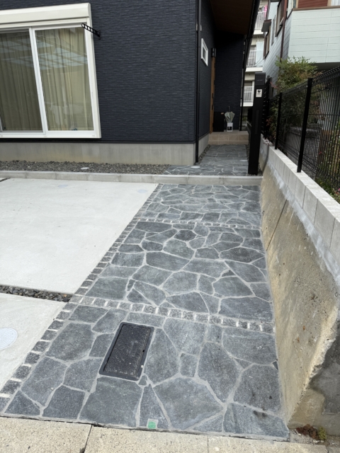 守山区　ANDHOUSE　平屋　新築外構工事