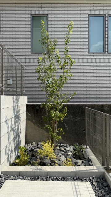 尾張旭市　アールプランナー　新築外構工事