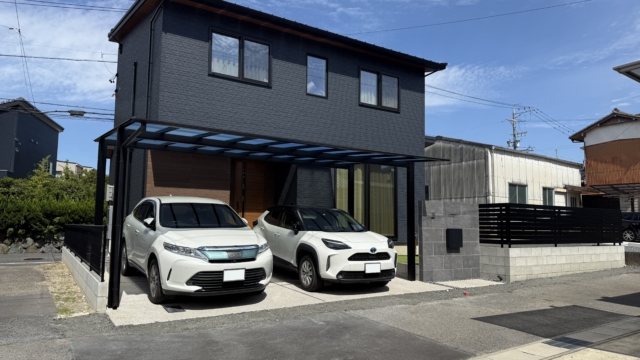 尾張旭市　アイ工務店　新築外構工事