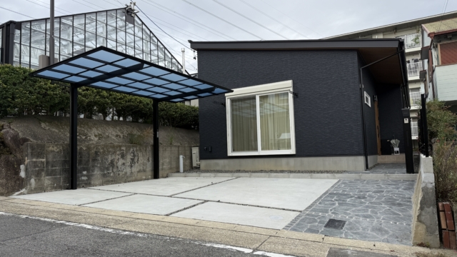 守山区　ANDHOUSE　平屋　新築外構工事