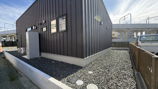 守山区　丹羽ハウジング　平屋新築外構工事