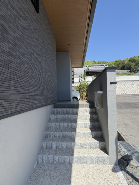 尾張旭市　平屋　住友林業　新築外構工事